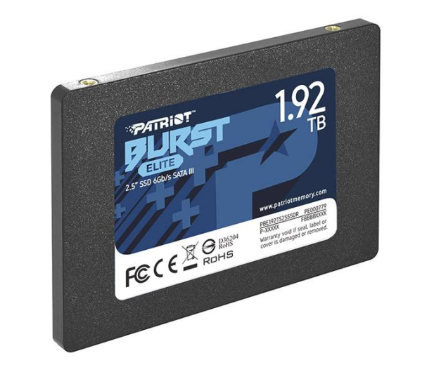 Patriot 1,92TB 2,5" SATA SSD BURST ELITE - 622642 - zdjęcie 2